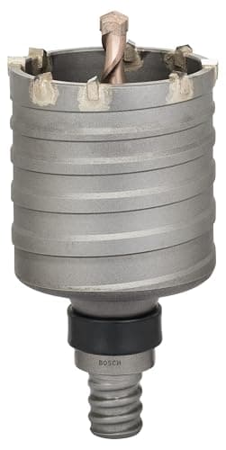 Image of Bosch 1x PRO SDS max-5 Core Cutter, Two-Piece with Thread (for Concrete, Concrete building block, Ø 82 mm, Professional Accessory Rotary Hammer Drill)