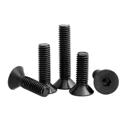 Image of FUWQEPA M20 10.9 Grade Screws Black Carbon Steel Flat Countersunk Head Inner Hex Hexagon Socket Screw(M20x65 1pcs)