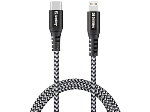 Image of Sandberg Survivor USB-C PD-Lightning 1M, 441-55