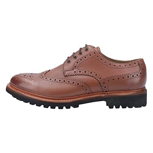 Image of Cotswold Quenington Commando Goodyear Welt Shoe Male Brown Size 8