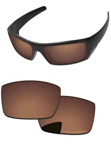 Image of PapaViva Replacement Lenses for Oakley Gascan OO9014 60mm Sunglass Copper Brown Polarized