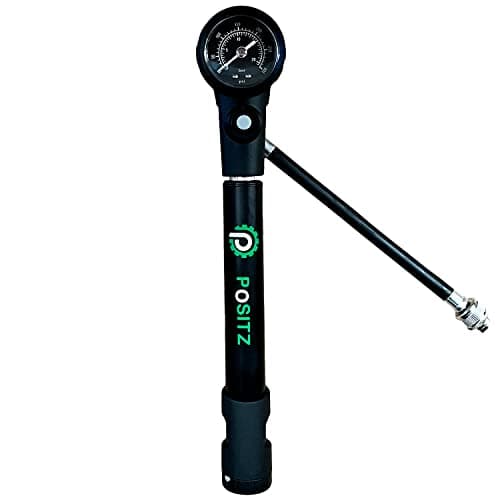 Image of GIYO 2-in-1 Shock Mini Pump with Gauge