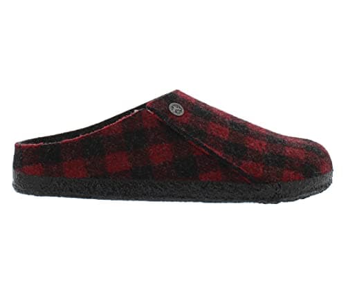 Image of Birkenstock Men's Zermatt Slippers, Plaid Red, 14-14.5 Women/12-12.5 Men