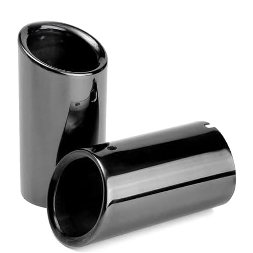 Image of Car Exhaust Pipes For VW For Passat 1.8T 2.0T 2011 2012 2013 2014 2015 Car Exhaust Muffler Tip 7.6cm Inlet