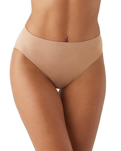 Image of Wacoal Women's B-Smooth High-Cut Panty, Praline, M