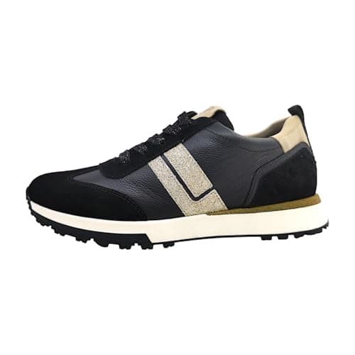 Image of Paul Green Trainers 5392-006 Suede Black Women's, black, 4.5 UK