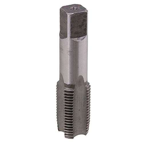 Image of CNBTR 1/2 BSP Silver Hand Tap Machine Taper Drill Bit Tool (7.7x2cm/3.03x0.79inch) for Pipe Thread