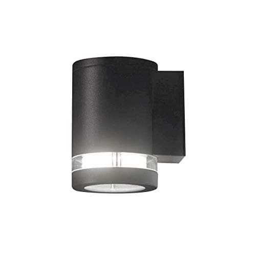 Image of Outdoor IP44 - Wall Light - Sconce - Graphite Finish - LED GX53 9W Bulb - Outside - External - Exterior