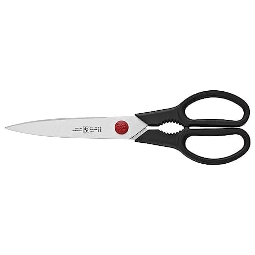 Image of ZWILLING Twin L Multi-Purpose Scissors, Universal Scissors, Length: 23 cm, Stainless Steel / Plastic, Black [Made in Germany]