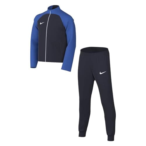 Image of NIKE Unisex Kids Dri-fit Academy Pro Tracksuit, Obsidian/Obsidian/Royal Blue/White, S EU