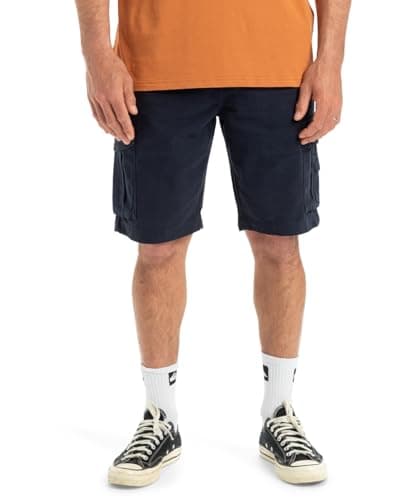 Image of Quiksilver Shorts Crucial Battle Cargo Men Black 36