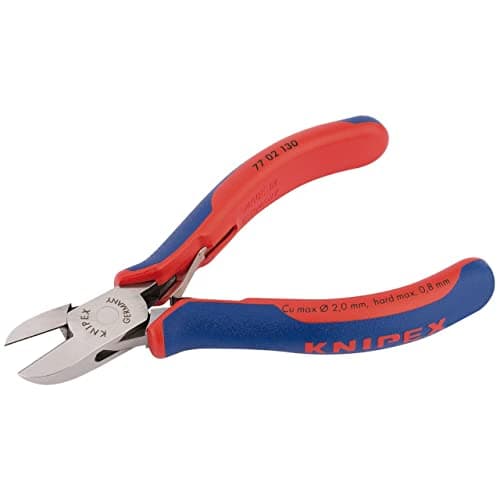 Image of Knipex 27724 130mm Bevelled Electronics Diagonal Cutters