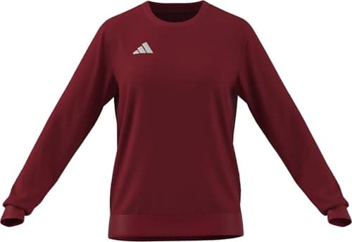 Image of adidas Women's Entrada26 Sweat Top, team power red 2/white, L