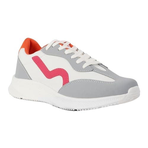 Image of Regatta Women's Marine Retro Trainers with Breathable Synthetic Nylon, Perfect for Walking & Outdoors