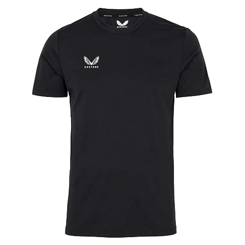 Image of Castore Core Cotton Leisure Kids Short Sleeve T-Shirt Black - JL