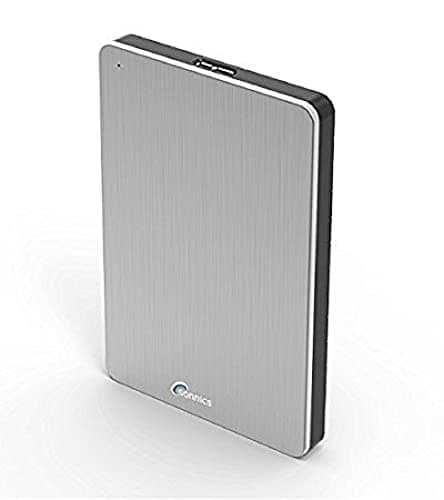 Image of Sonnics 1TB Silver External Portable Hard drive USB 3.0 super fast transfer speed for use with Windows PC, Apple Mac, Smart tv, XBOX ONE & PS4
