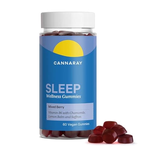 Image of Cannaray Sleep Gummies (60 Count) - Mixed Berry