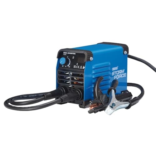 Image of Draper 70042 Storm Force MMA Inverter Welder, 120A, Blue, One Size