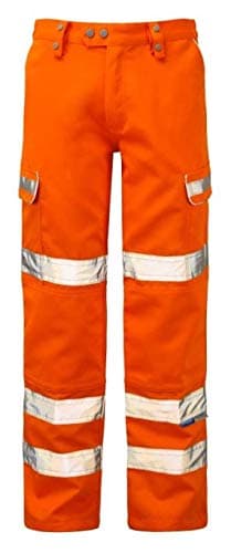 Image of Pulsarail Combat Trouser, 38" Waist Regular Leg, Hi-Viz Orange