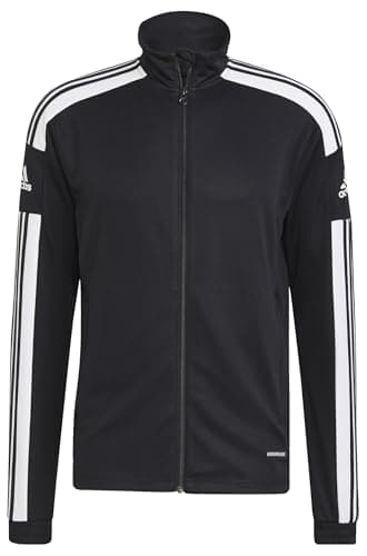 Image of adidas Men's Squadra 21 Training Jacket, Black/White, M Tall 2 inch