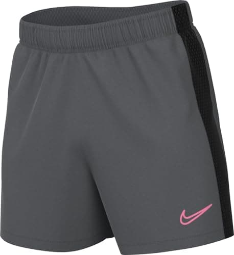 Image of Nike Mens Academy 23 Shorts, Iron Grey/Black/Sunset Pulse, M EU