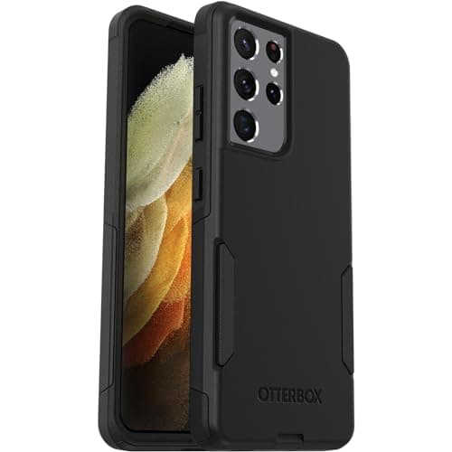 Image of OtterBox Commuter Series Case for Samsung Galaxy S21 Ultra 5G (Only) - Non-Retail Packaging - Black