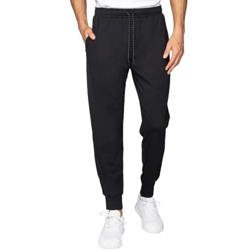 Image of Kirkland Signature Men's Active Jogger Pant, Black, X-Large