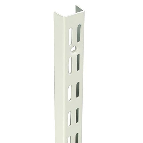 Image of 710mm White Watson Twin Slot Shelving Upright