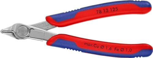 Image of KNIPEX Electronic Super Knips with Multi-Component Handles 125 mm, 78 13 125