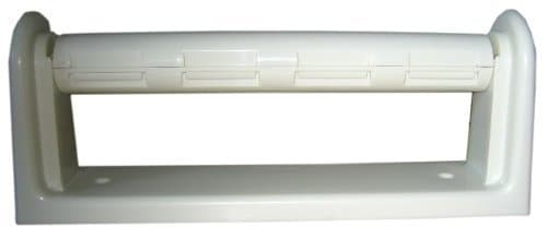 Image of NEW Wall Mounted KITCHEN TOWEL ROLL HOLDER Cream / Off White - Wall Mountable by Whitefurze