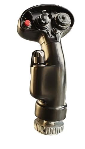 Image of Thrustmaster F/A-18C Hornet Hotas Add-On Grip - Realistic Flight Stick Replica for PC