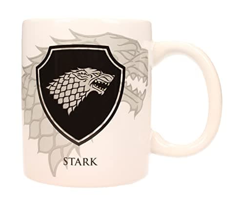Image of Game Of Thrones Shield Stark Mug