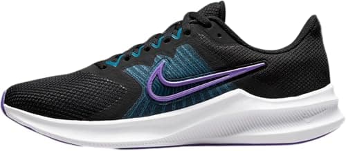 Image of NIKE Nike Venture Runner Suede Women's Running Shoe, Black/Dark Iris-Washed Teal-Doll, 7 UK (9.5 US)