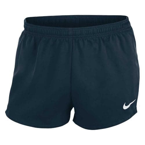 Image of Nike NT0303-451 Mens Nike Stock Fast 2 inch Short Shorts Men's Navy Size M