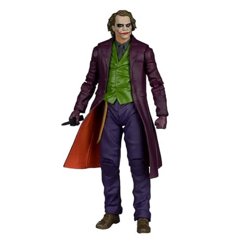 Image of McFarlane DC Multiverse The Joker (The Dark Knight) 7in Action Figure (Deluxe Theatrical Edition) Toys