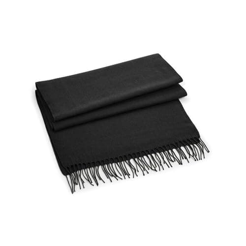 Image of Beechfield B500 Classic Woven Scarf - Black