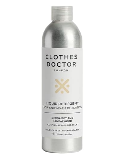 Image of Clothes Doctor Cashmere and Wool Eco Wash by Clothes Doctor Laundry Detergent Liquid Gentle Washing Machine and Hand Wash Safe Nourish and Protect Your Knitwear and Delicate Fabrics 250ml 16 Washes