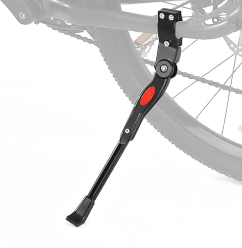 Image of Bike Kickstand for Trek Domane AL 2 Disc 2022, Height Adjustable Rear Mount Bikes Support, Non-slip and Stable Side Bicycle Foot Support,C