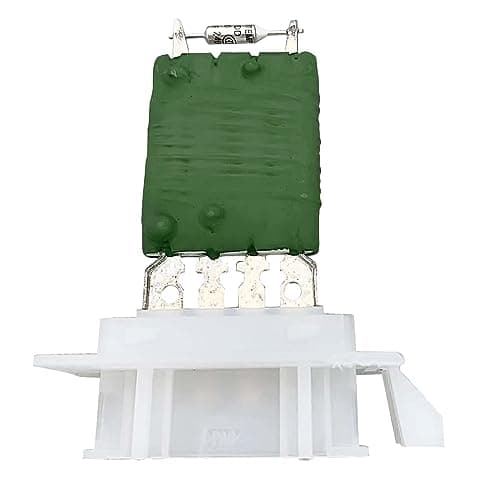 Image of heater blower resistor,1K0959263A Heater Blower Motor Resistor Compatible with Golf Caddy Touran A3 Leon Yeti V W-9346