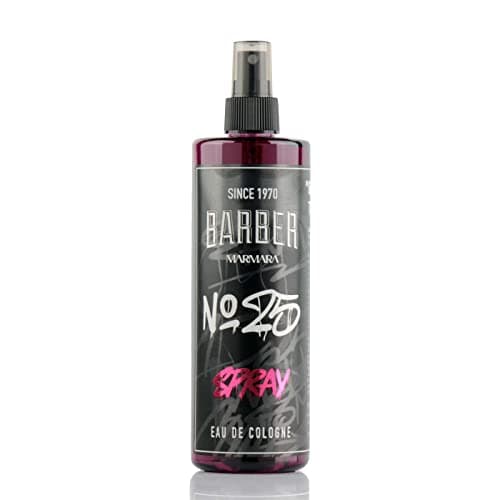 Image of Barber Marmara No.25 Eau de Cologne Spray 400ml | Long Lasting Men’s Aftershave Cologne | Fresh Masculine Fragrance | Cooling & Invigorating Body Spray | Barbershop Professional Quality