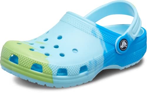 Image of Crocs Girls Classic Ombre Lightweight Clog Sandals
