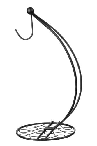 Image of Premier Housewares Twist Banana Hanger - Black, H33 x W18 x D16cm
