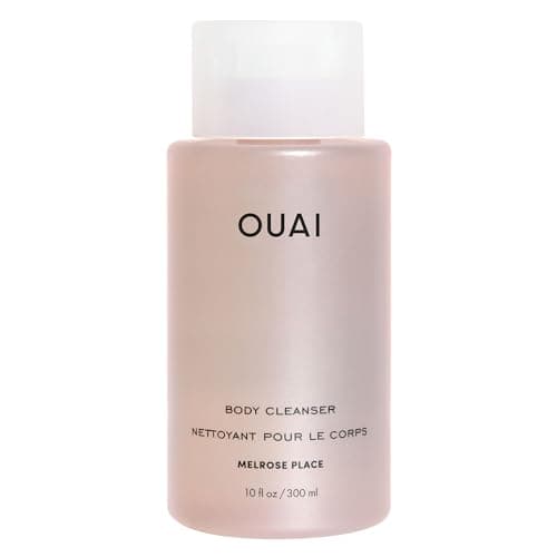 Image of OUAI Body Cleanser, Melrose Place - Foaming Body Wash with Jojoba Oil and Rosehip Oil to Hydrate, Nurture, Balance and Soften Skin - Paraben, Phthalate and Sulfate Free Skin Care Products - 300ml
