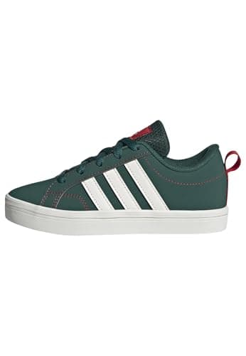 Image of adidas Unisex Kids VS Pace 2.0 Shoes Kids, Collegiate Green/core White/core Black, 5 UK