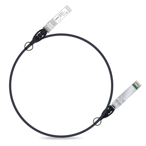 Image of ipolex 1 PC 10Gb SFP+ Cable, 10GBASE-CU Direct Attach Copper(DAC) Passive Twinax Cable Compatible for Cisco, Ubiquiti UniFi UC-DAC-SFP+, Meraki, Mikrotik and Other Open Switches. 1.5m/4.92ft.