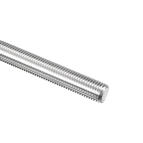 Image of ROWORKX 1Pcs M16 x 300mm Fully Threaded Rod, 304 Stainless Steel Right-Hand Thread Studding Rod Bar for Anchor Bolts, Clamps, Hangers and U-Bolts