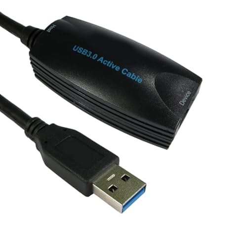 Image of kenable USB 3.0 SuperSpeed Repeater Extension Cable A Male to Female Active 5m