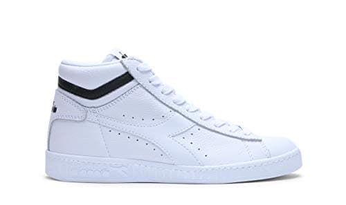 Image of Diadora Game L High Optical 176728C0013 Unisex Trainers White White Size: 5 UK