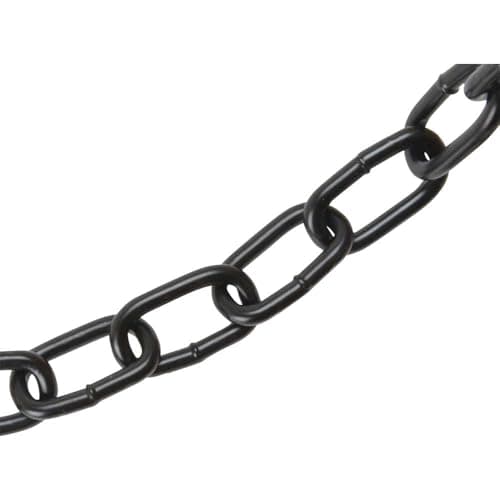 Image of Faithfull CHBOX50B Japanned Chain - Black