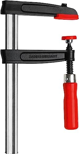 Image of Bessey TPN25BE "TPN-BE" Malleable Cast Iron Screw Clamp, Multi-Colour, 250/120 mm